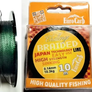 Kihagyhatatlan ajánlat EUROCARP CHALLENGE BRAIDED FONOTT ELŐKEZSINÓROK 10M