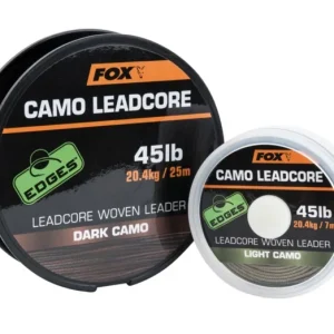 Prémium FOX EDGES DARK CAMO LEADCORE 45LB 7M