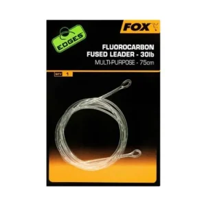 Vásárlói kedvenc FOX FLUOCARBON FUSED LEADER 30LB MULTI-PURPOSE 75CM